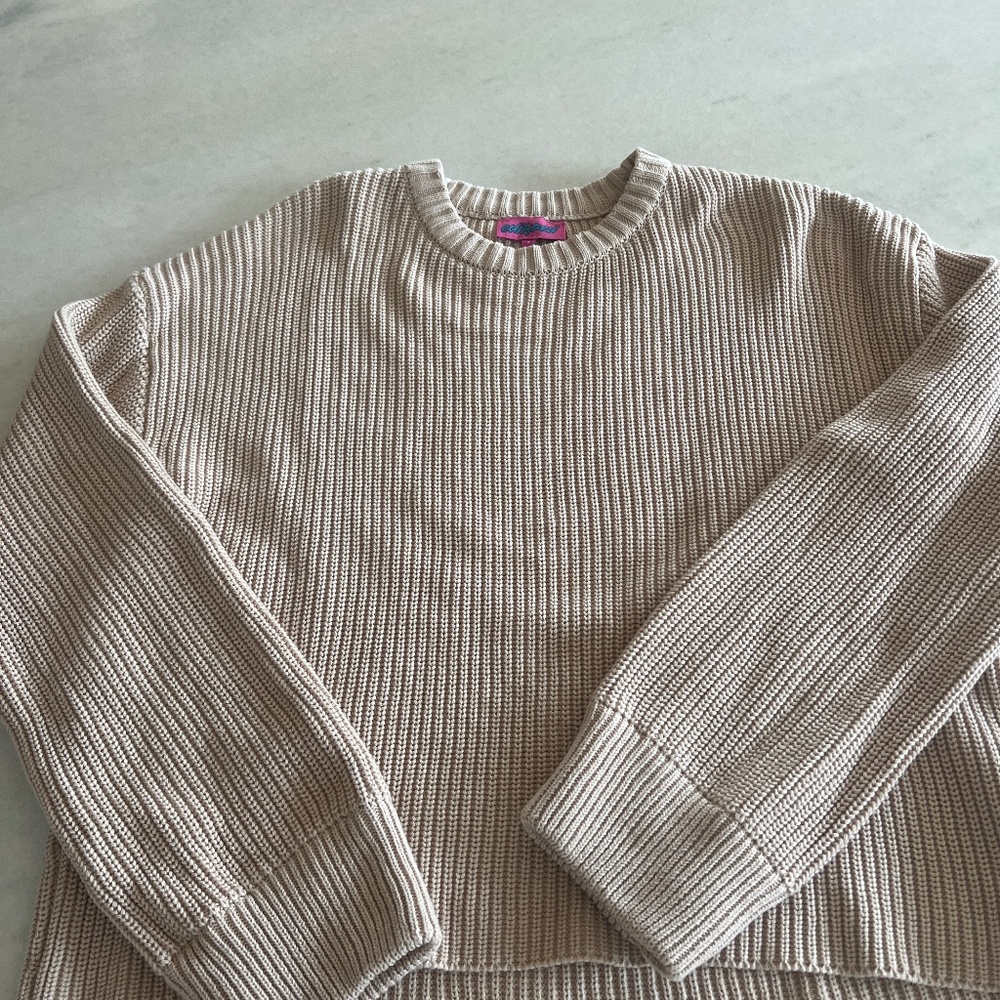 Edikted Marleen Oversized Knit Sweater - S